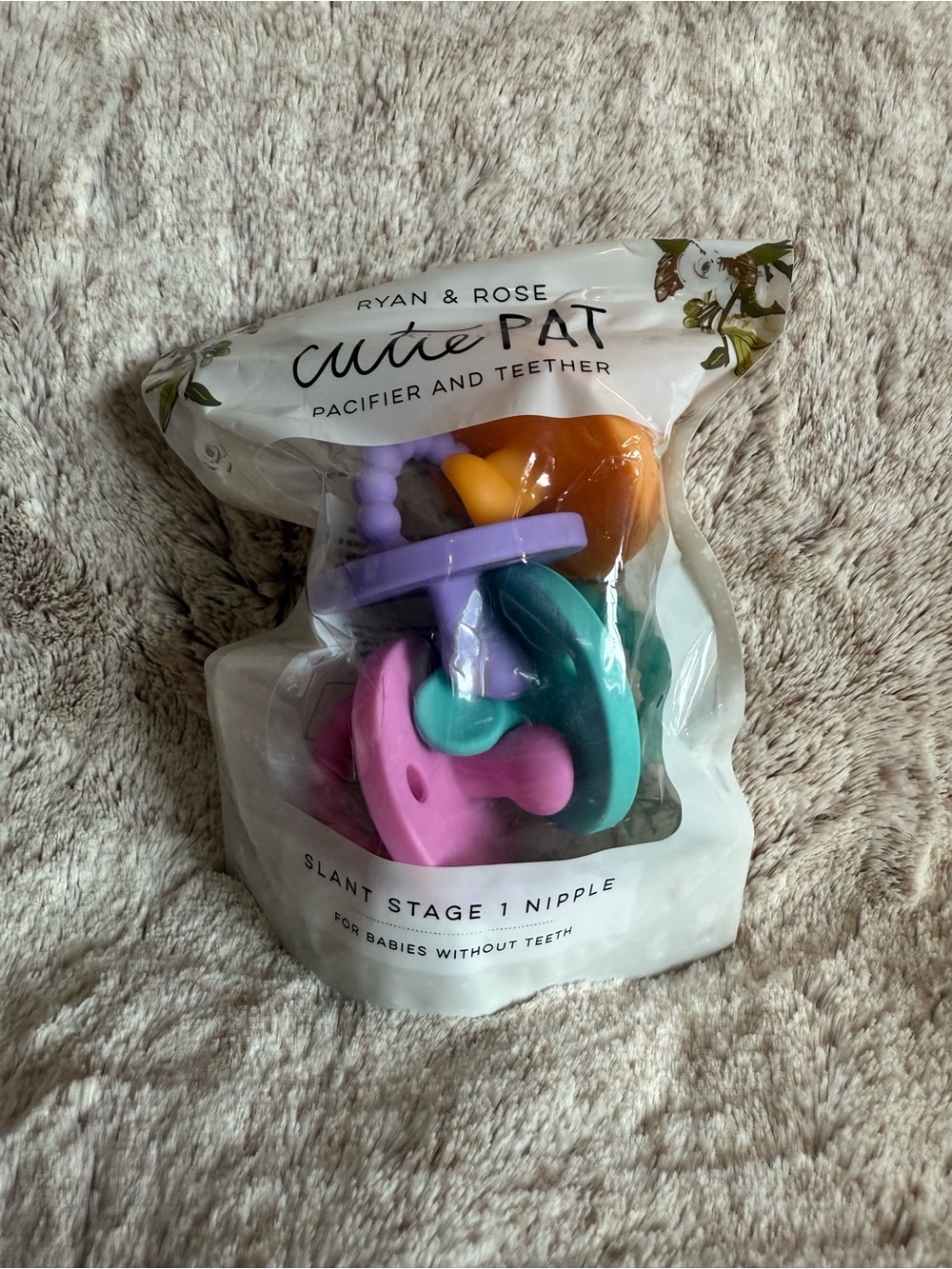 Ryan & Rose Cutie Pat Slant Stage 1 - 4 pack Paradise Collection